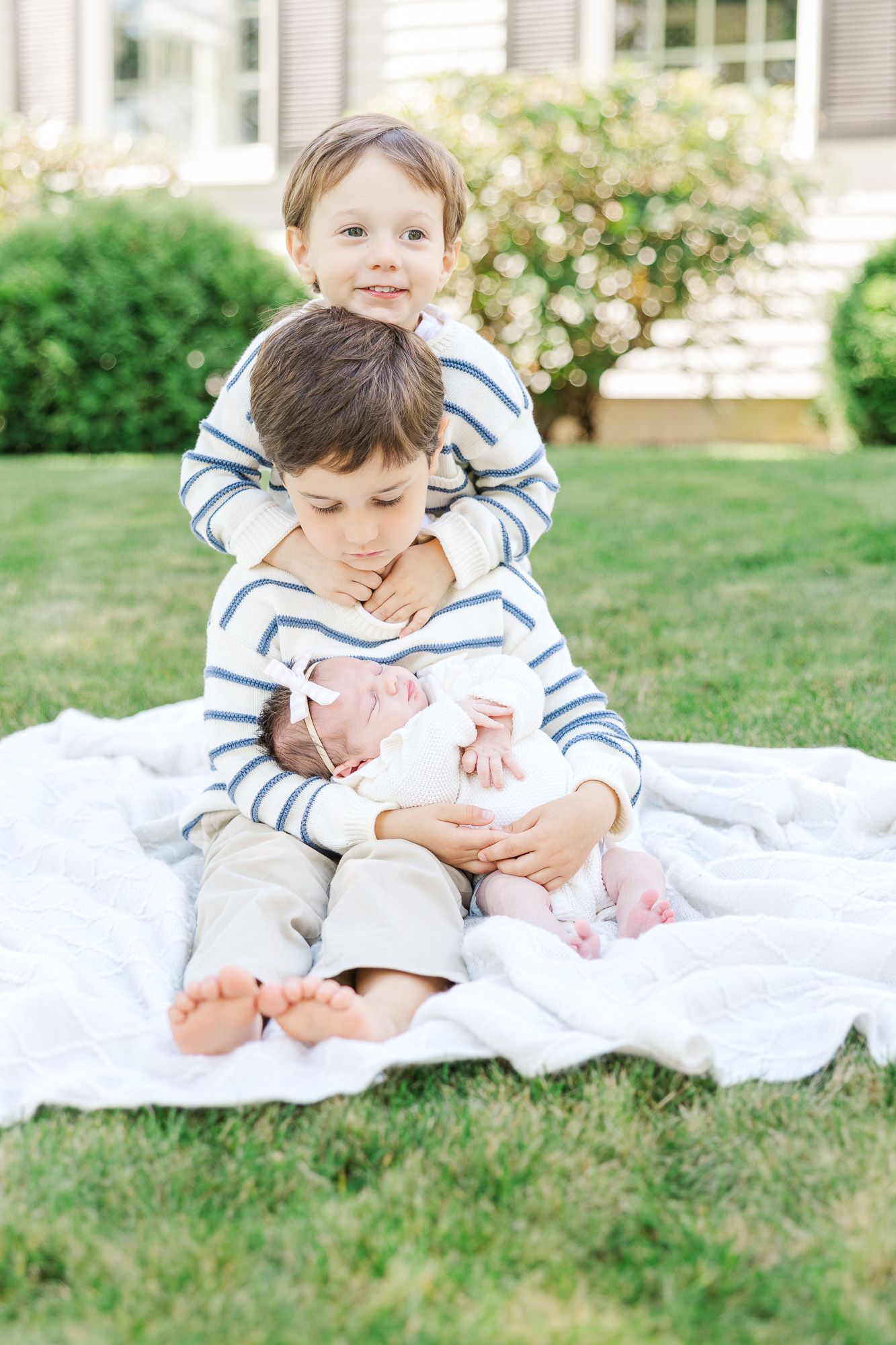 Family portrait session — natural light photography, South Coast Massachusetts