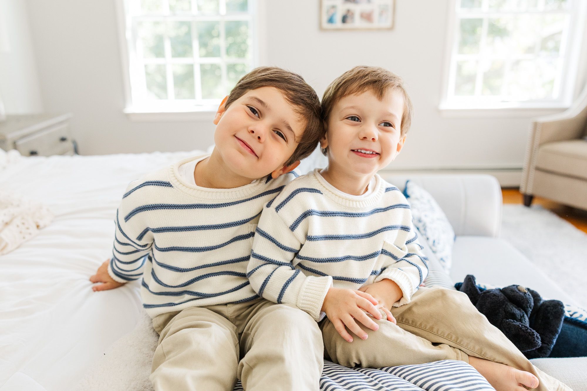 Family portrait session — natural light photography, South Coast Massachusetts