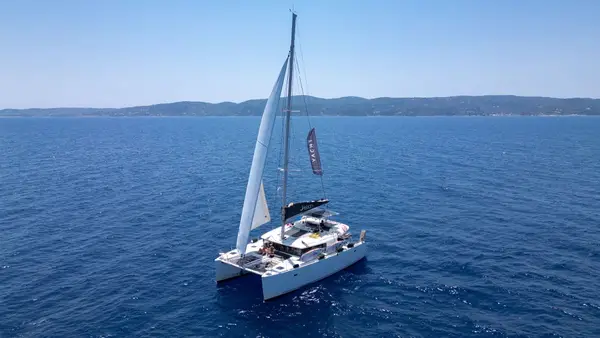 Yacht Getaways catamaran sailing in Greece