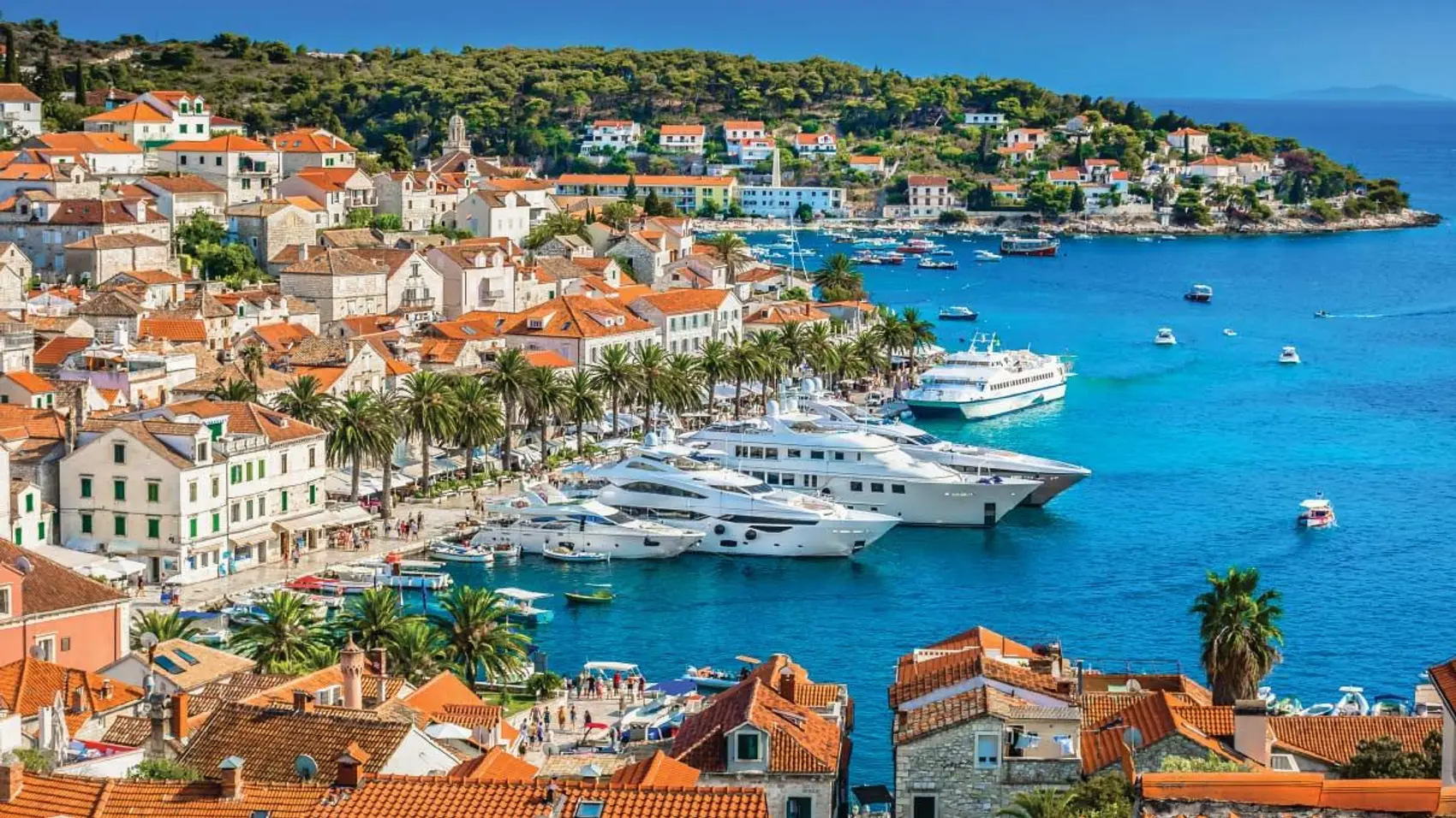 Hvar Old Town in Croatia