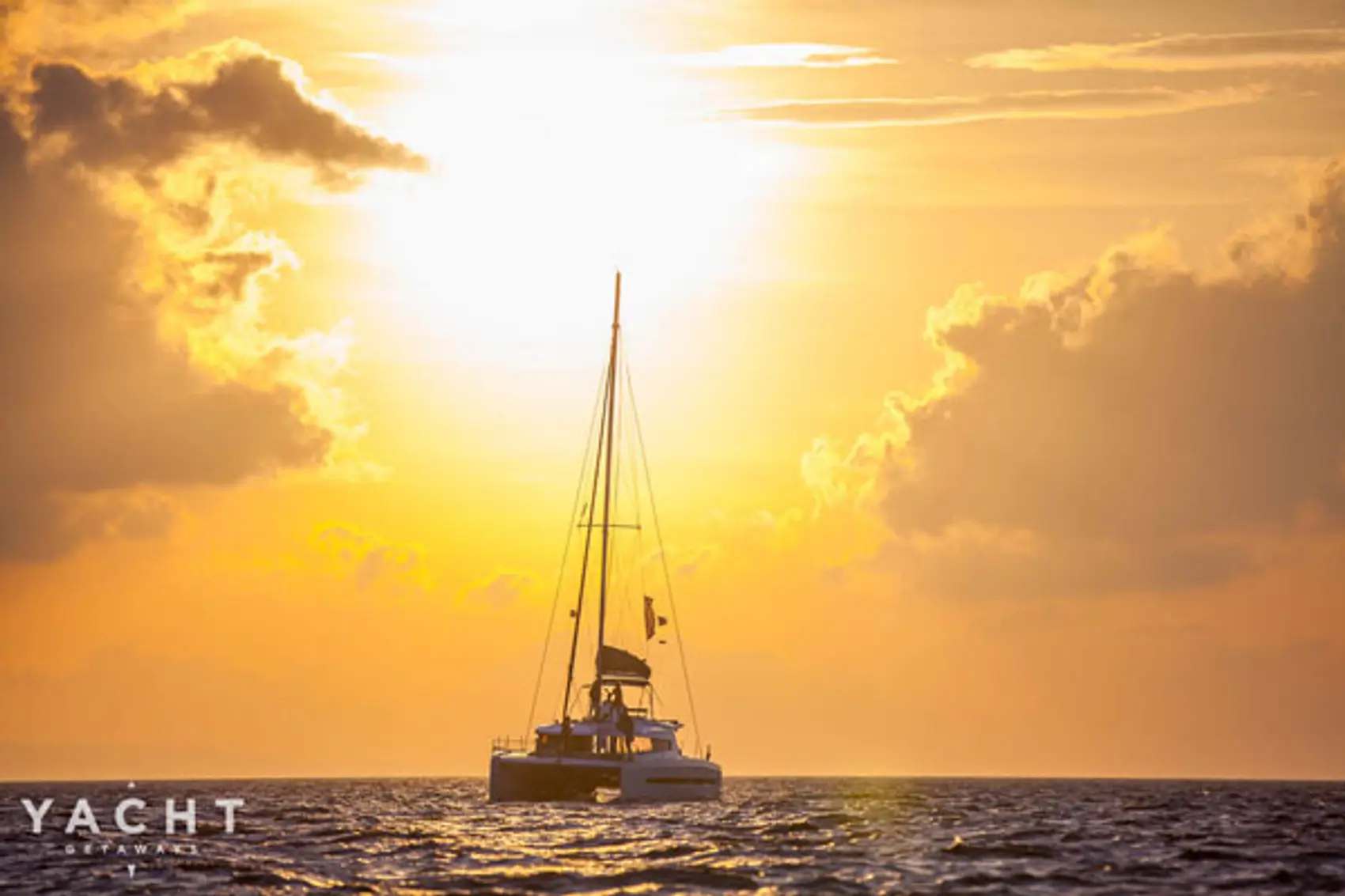 Visiting Greece - Sailing by sunset