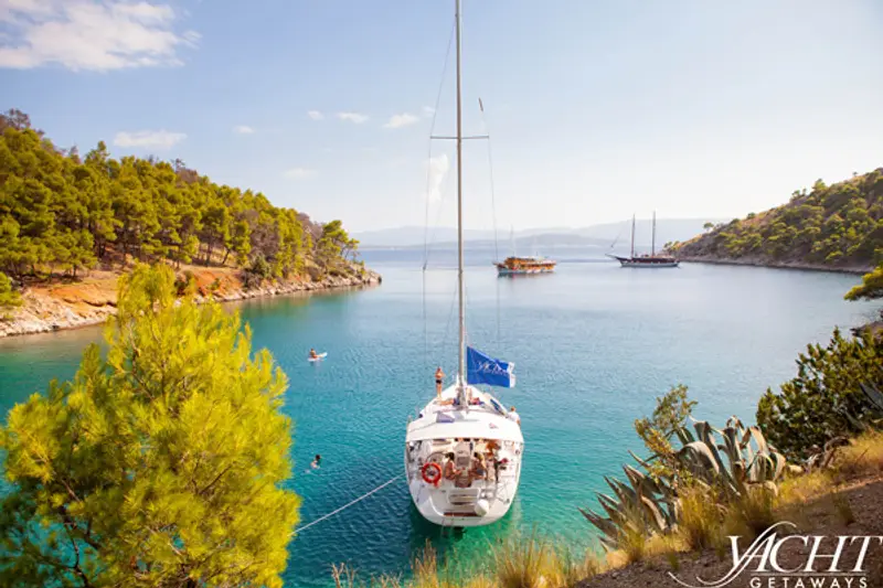 Activities for a sailing holiday in Croatia - Visit a quiet bay