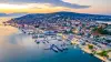 Trogir Old Town at sunset