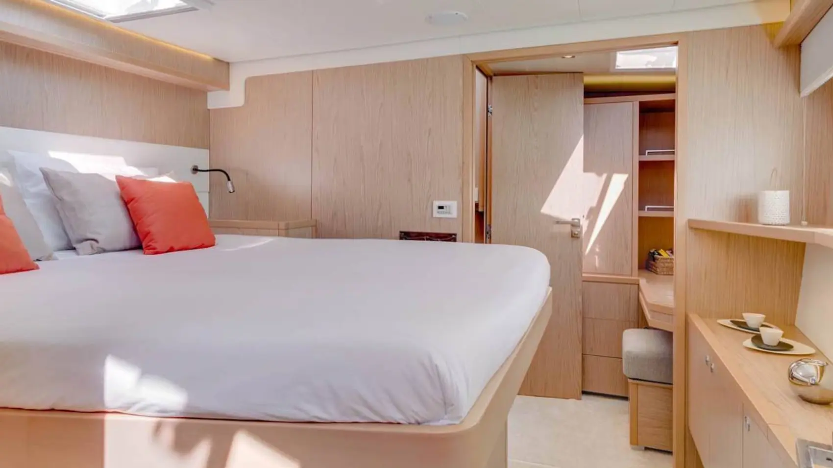 Lagoon 52 catamaran cabin