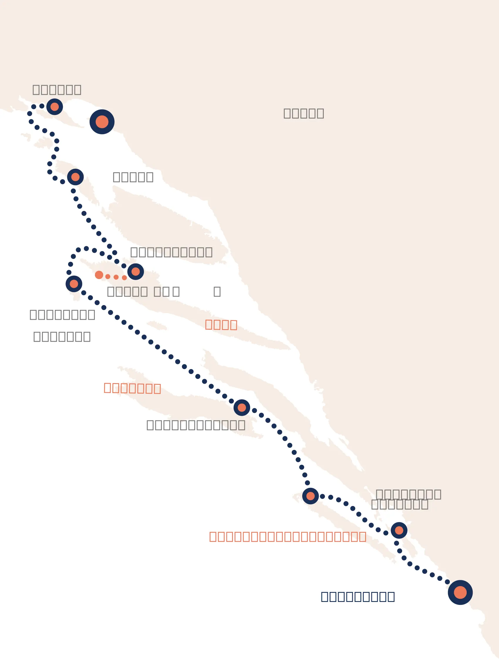 Croatia Dubrovnik Explorer Map