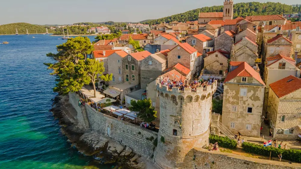 Korcula Old Town walls