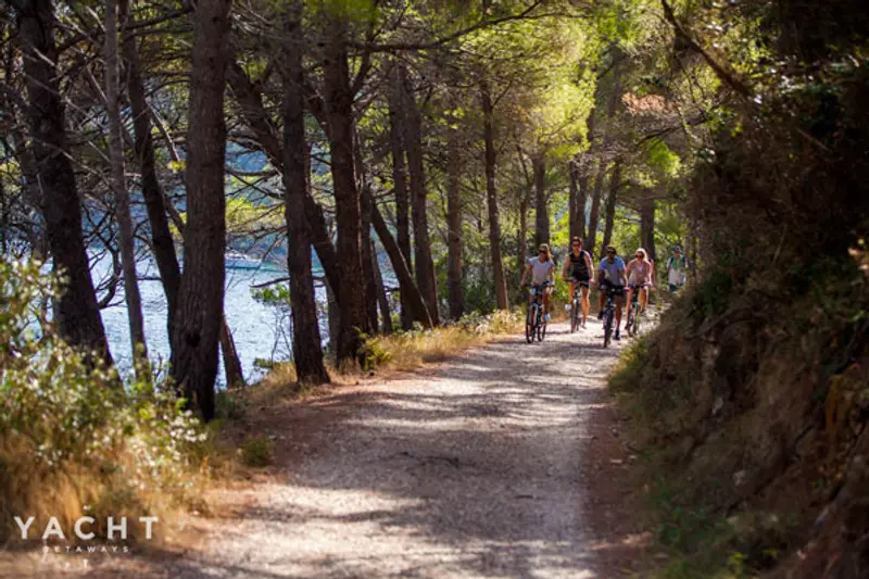 Croatia island yacht getaways - See where cycling can take you