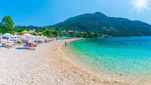 Poros Bay in Greece