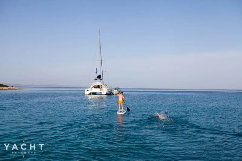 Ocean views and a little exercise - Paddle boarding is the best