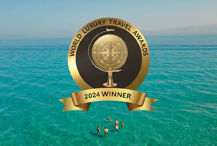 World Luxury Travel Awards winners badge