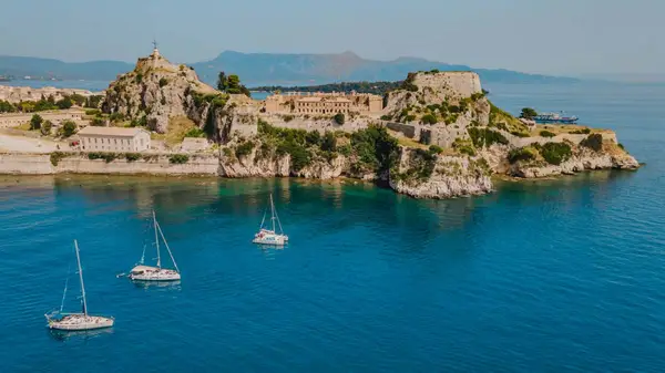 Gouvia fortress in Corfu Old Town