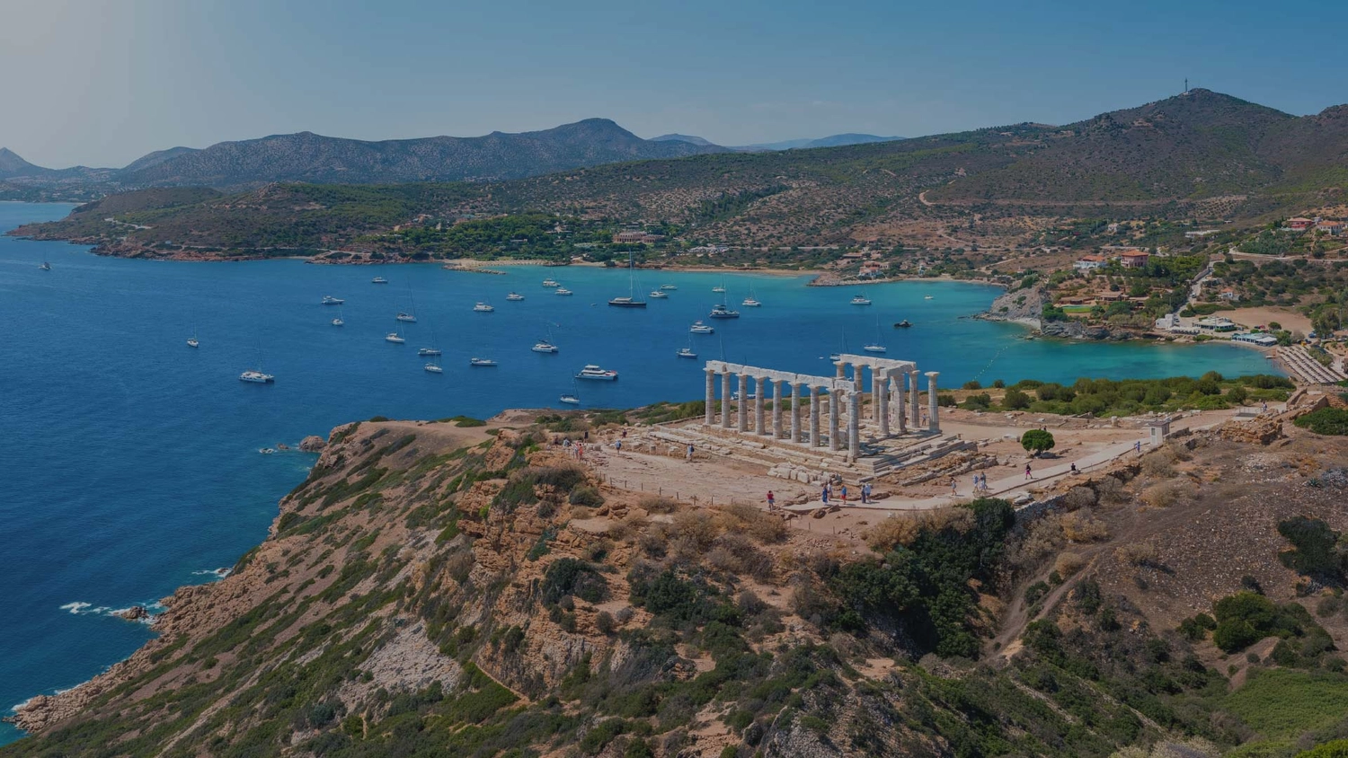The temple of Poseidon