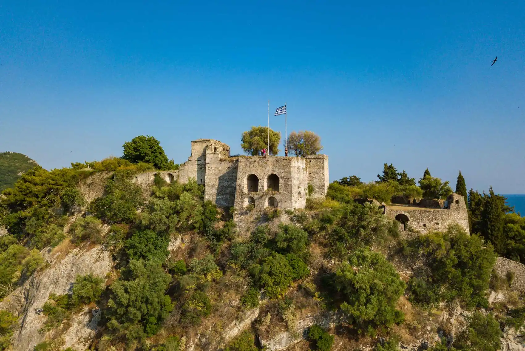 Venetian castle in Parga