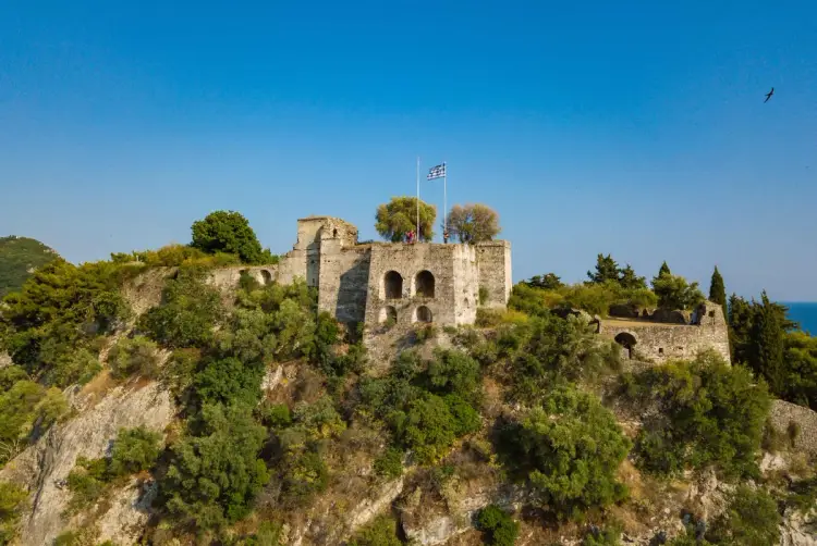 Venetian castle in Parga