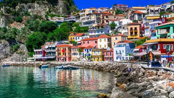 Parga town in Greece