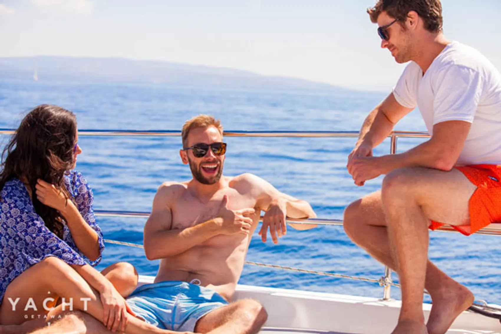 Croatia sailing holidays for groups - Sunbathing on deck