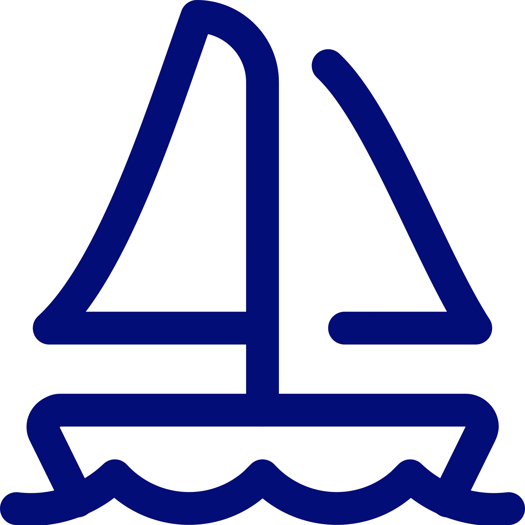 Sailboat icon