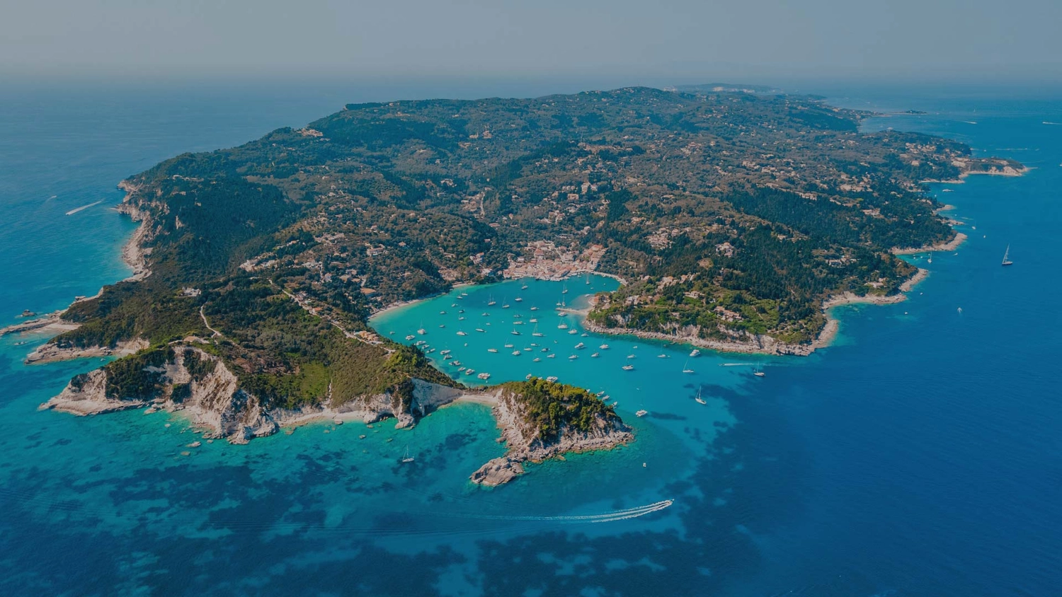 Corfu islands in Greece