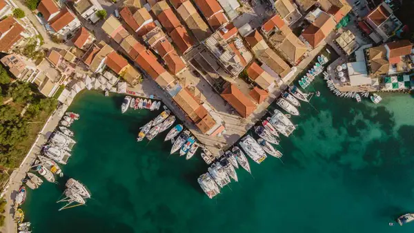 Lakka town in Greece