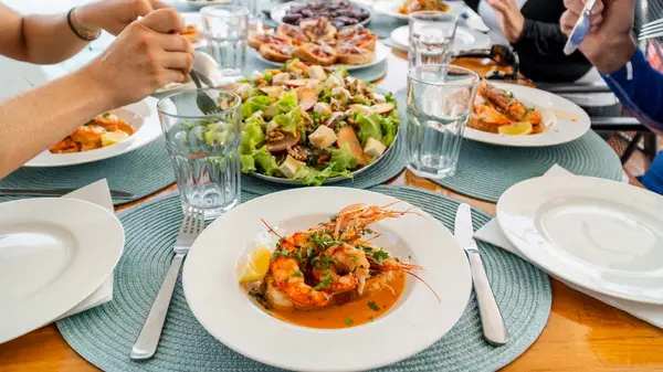 Lunch on board a Yacht Getaways catamaran