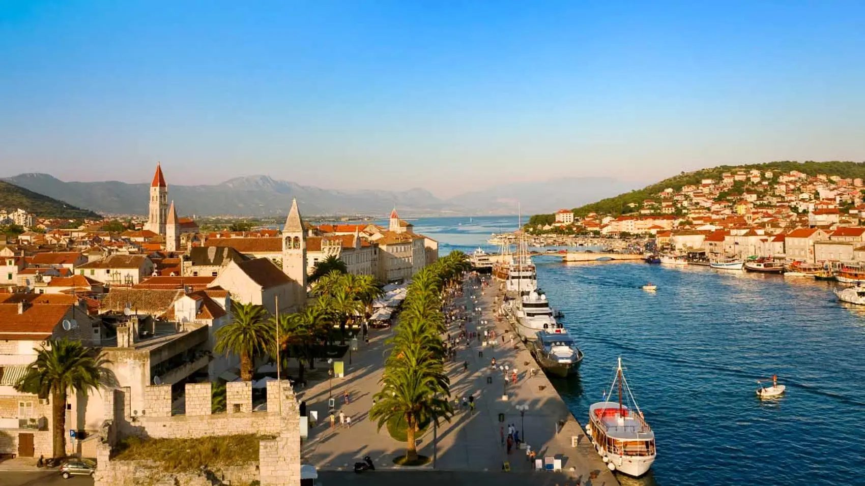 Trogir Old Town in Croatia