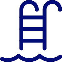 Swimming platform icon