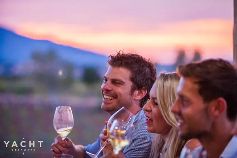 Greatest Greek islands to visit - Drinks at sunset