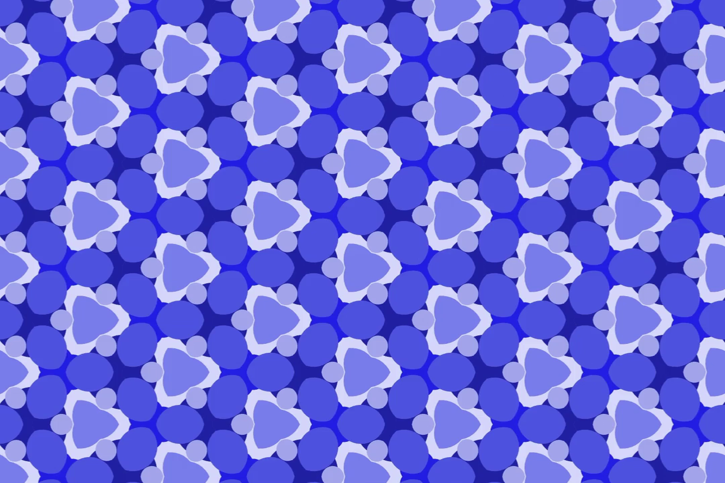 Looping Kaleidoscope Pattern