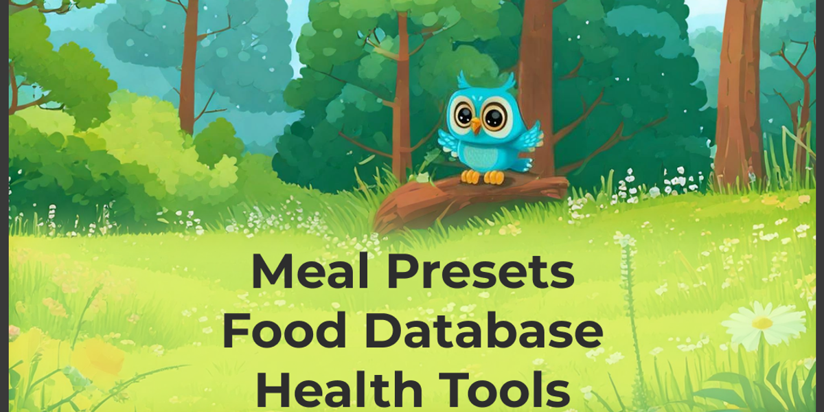 Meal Presets, Food Database, and More