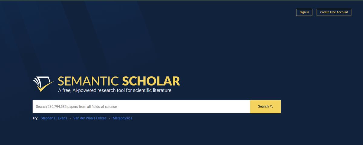 Semantic Scholar 