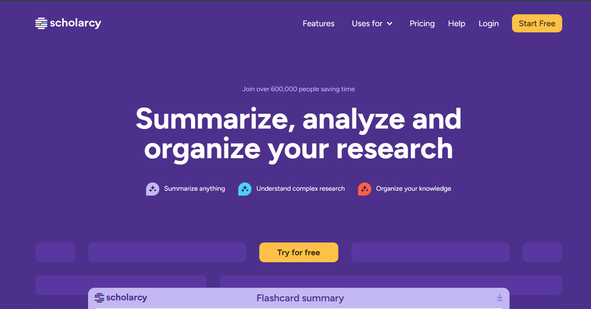 Scholarcy