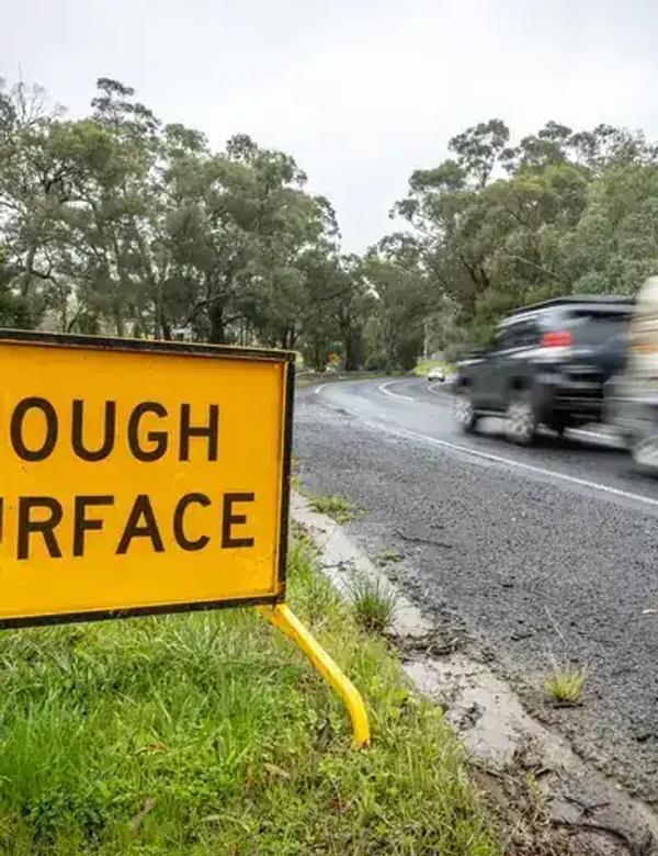 'New' road in disrepair