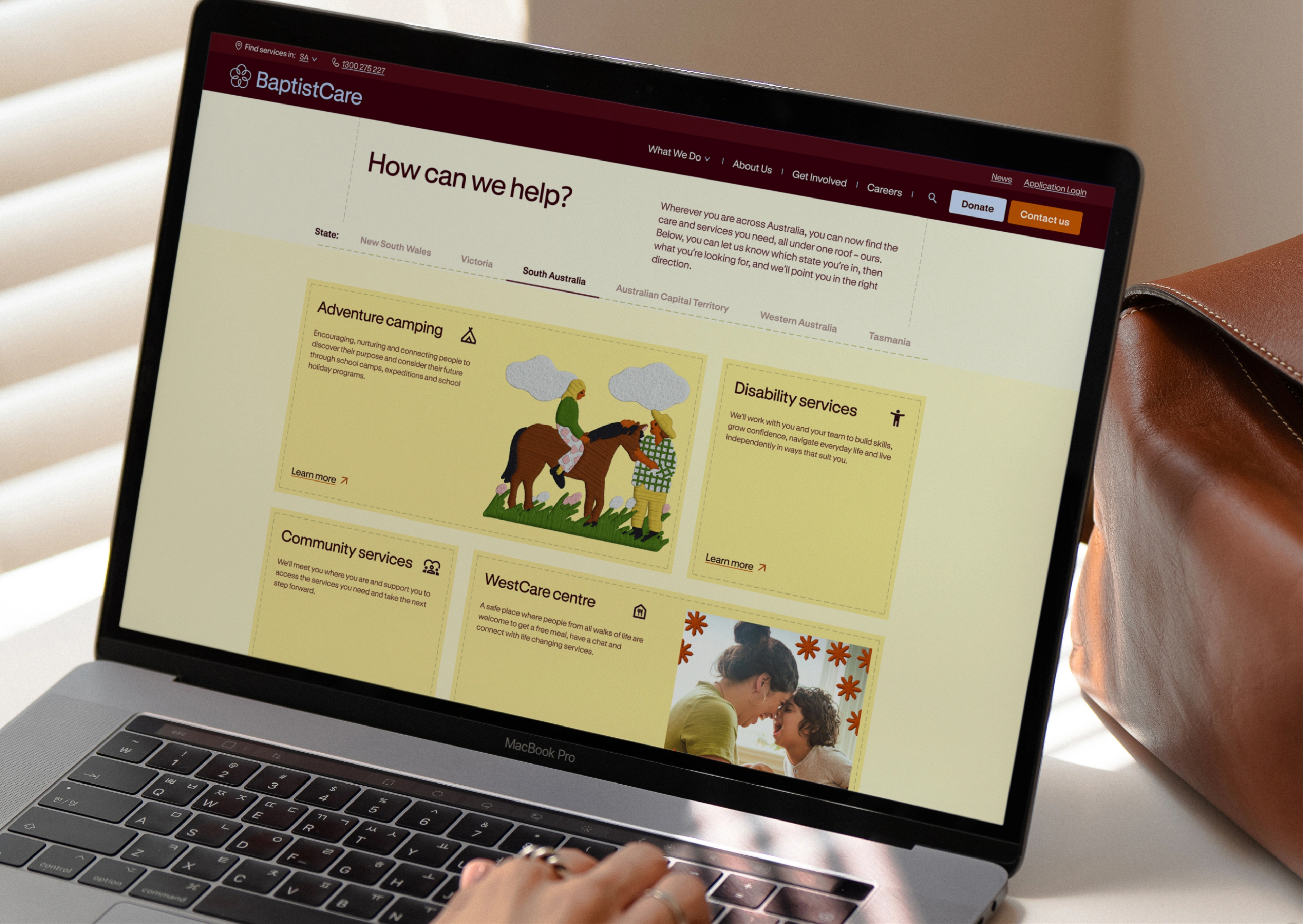 BaptistCare Webpage