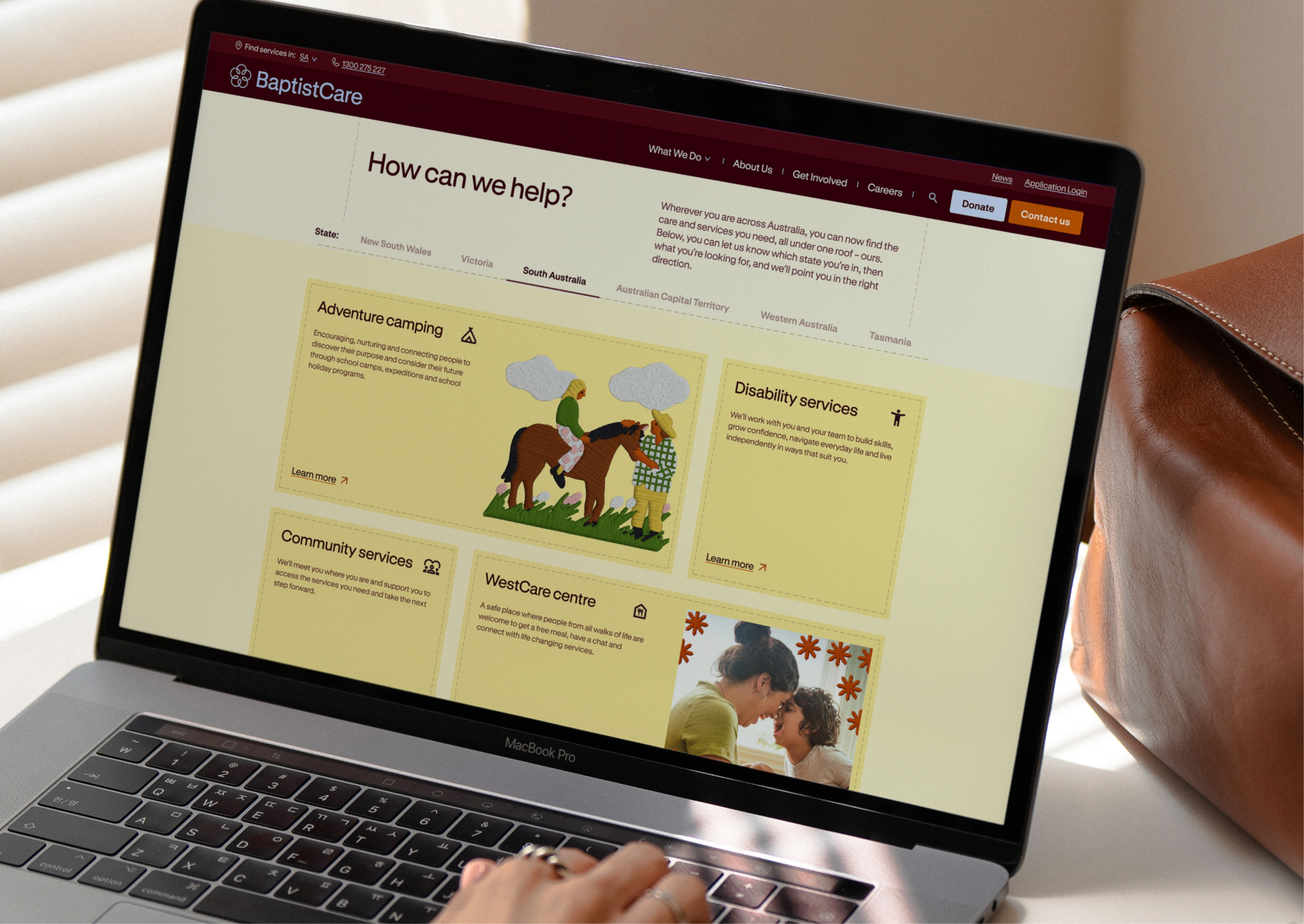BaptistCare Webpage