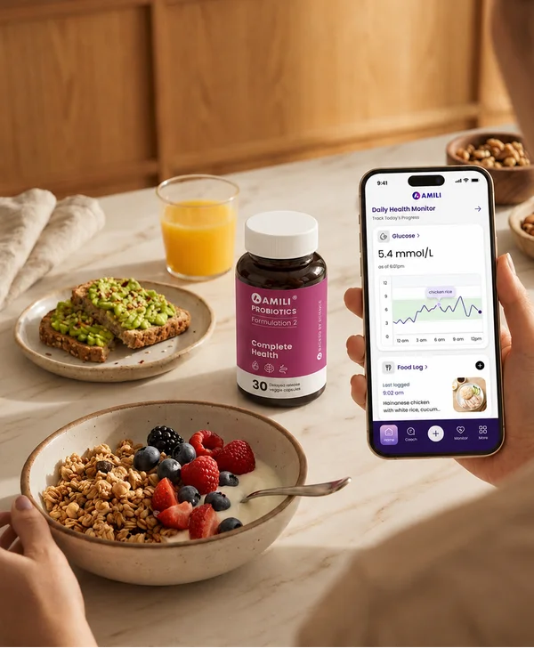 Healthy meal planning with AMILI Optimise
