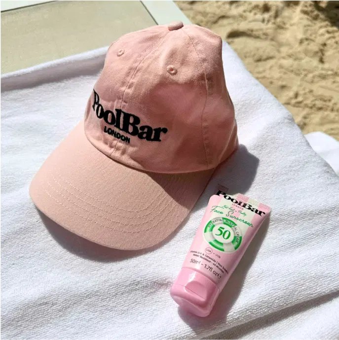 SPF 50 face sunscreen.