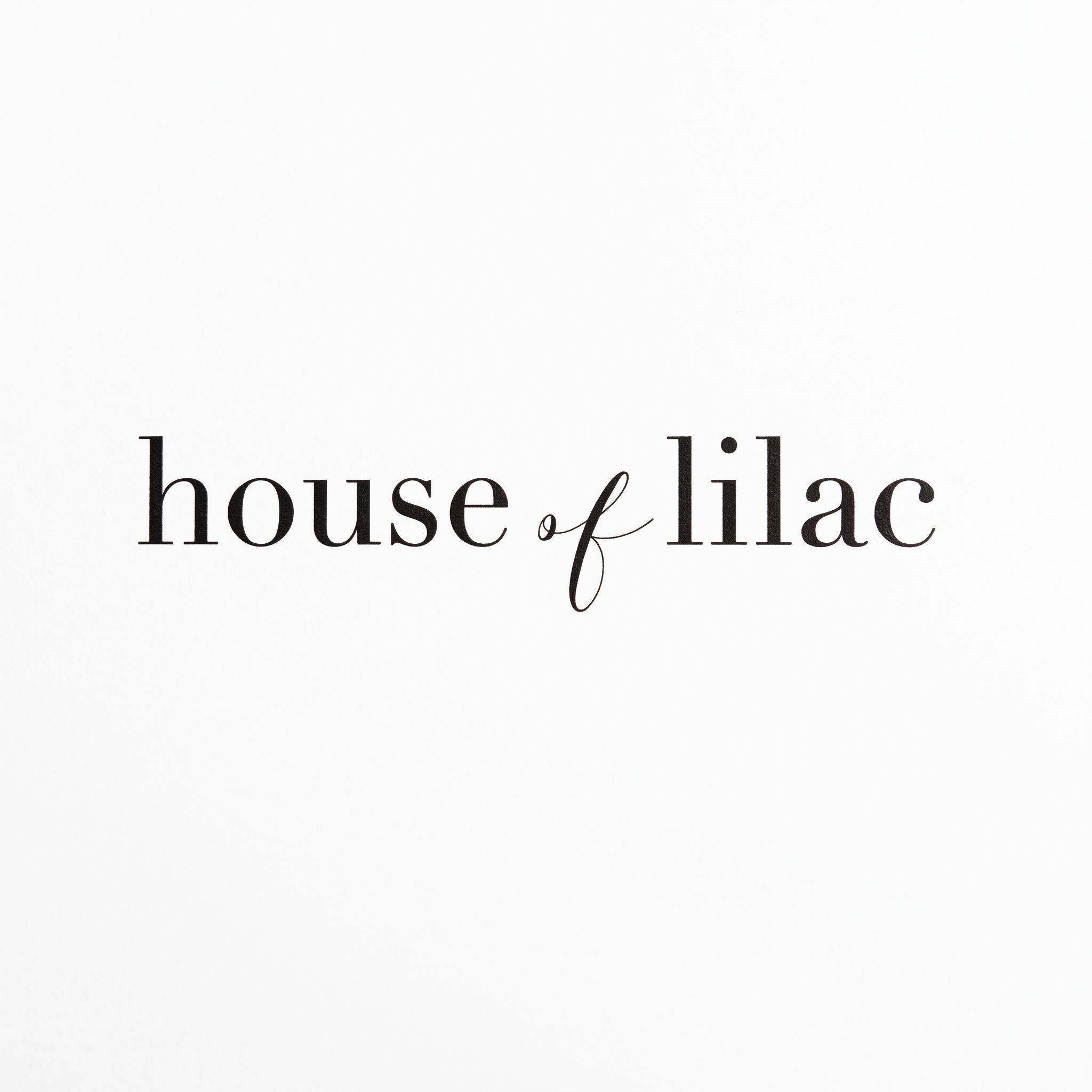 Italic x House of Lilac  