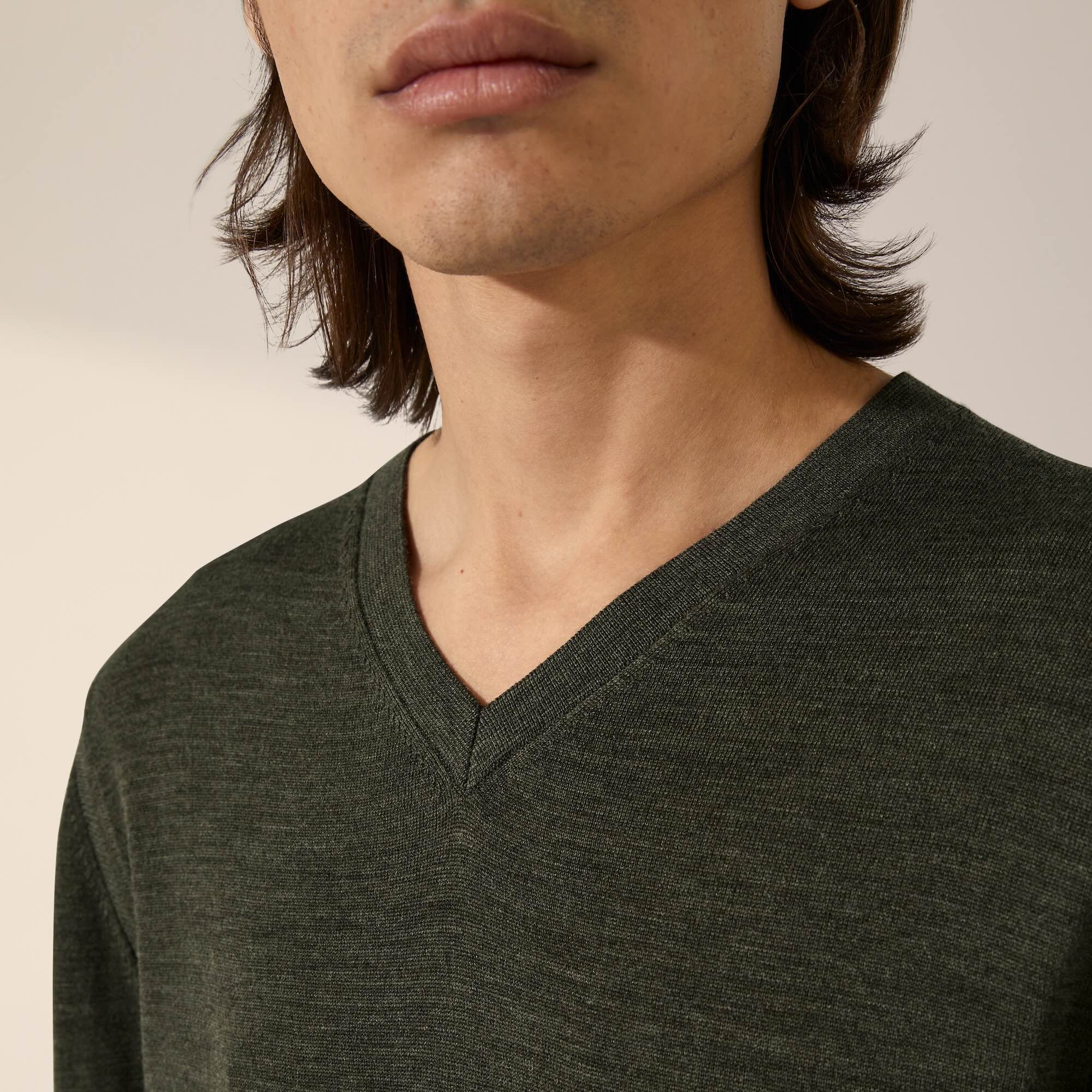 A sweater for all weather.