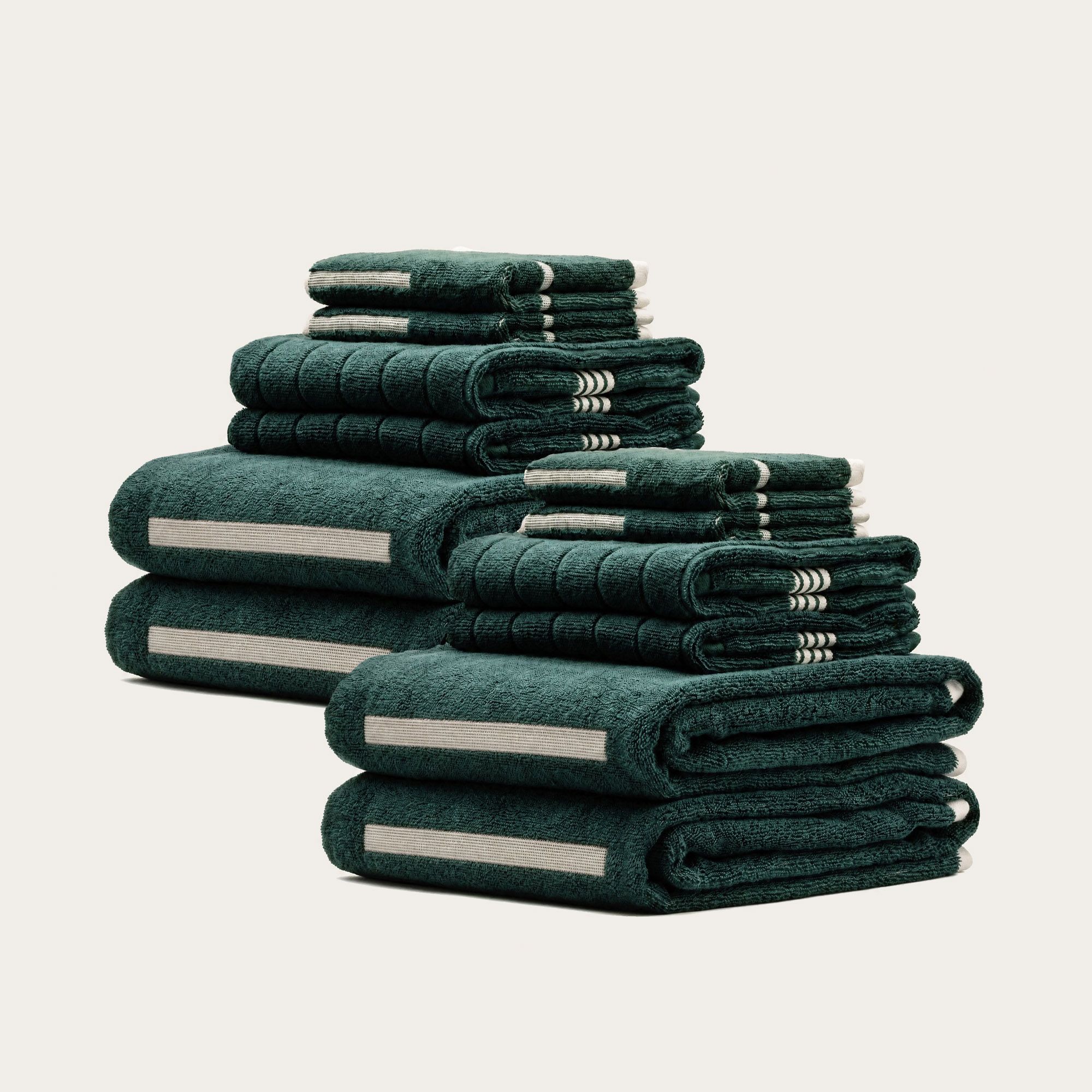 Family Set Includes (Verdant & Ecru)