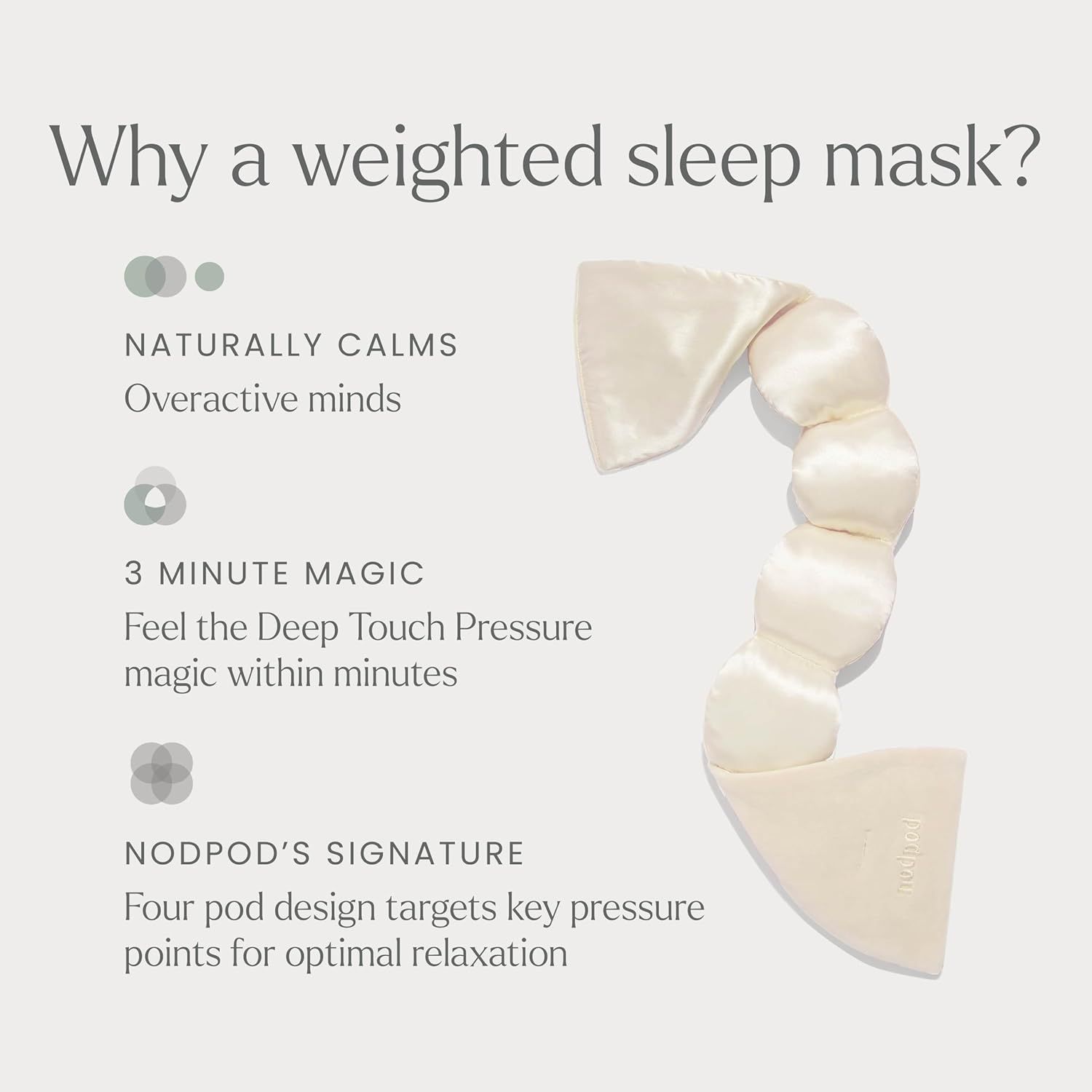 Why a Weighted Sleep mask?
