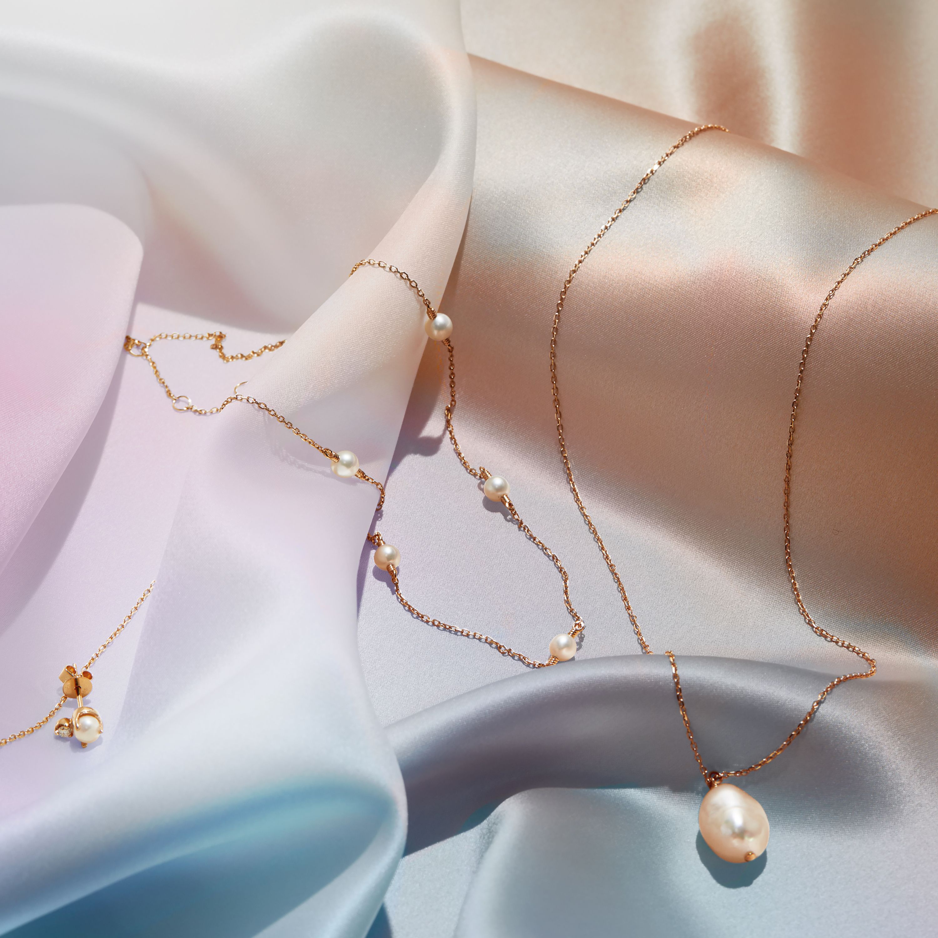 Top-grade cultured freshwater pearl.