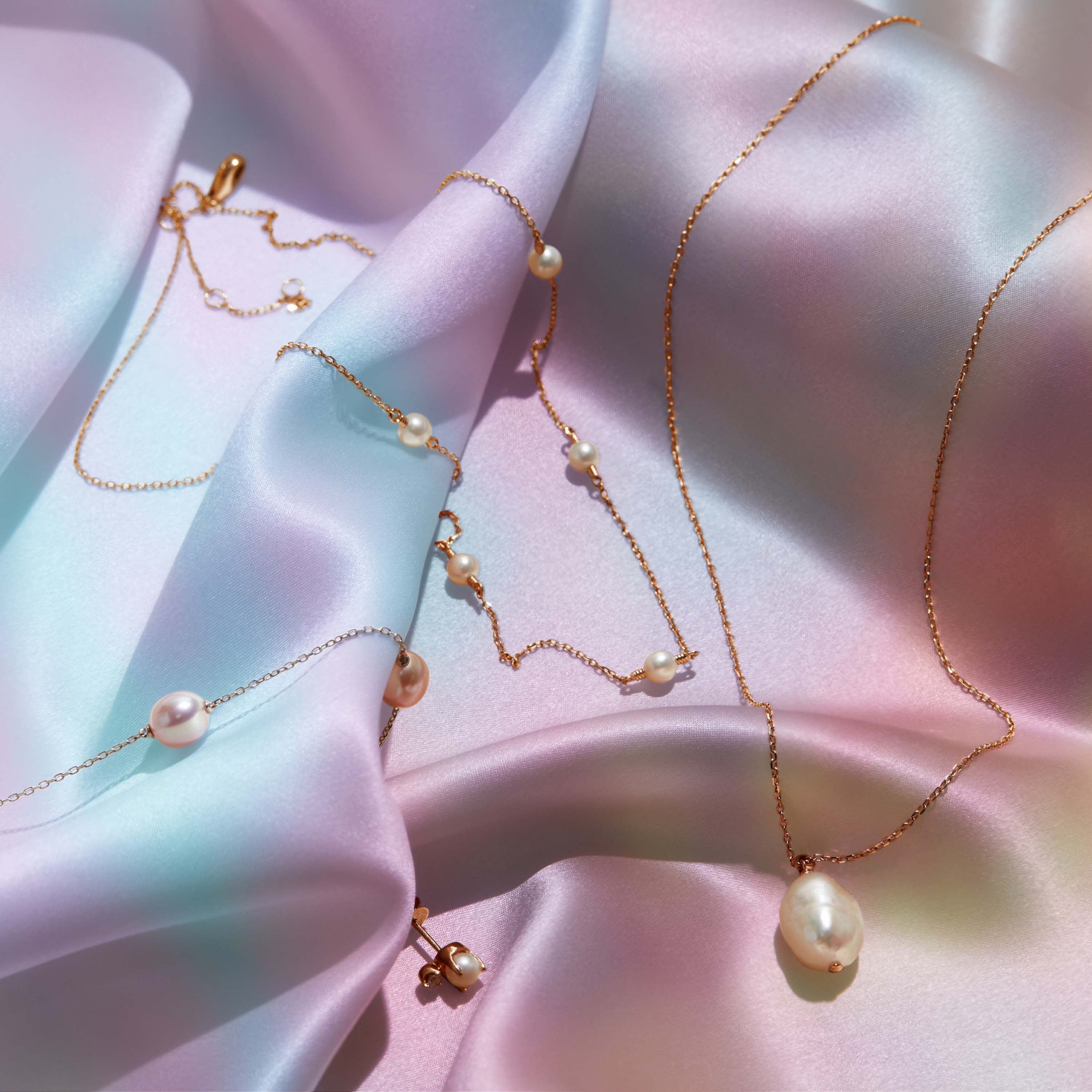 Top-grade cultured freshwater pearl.