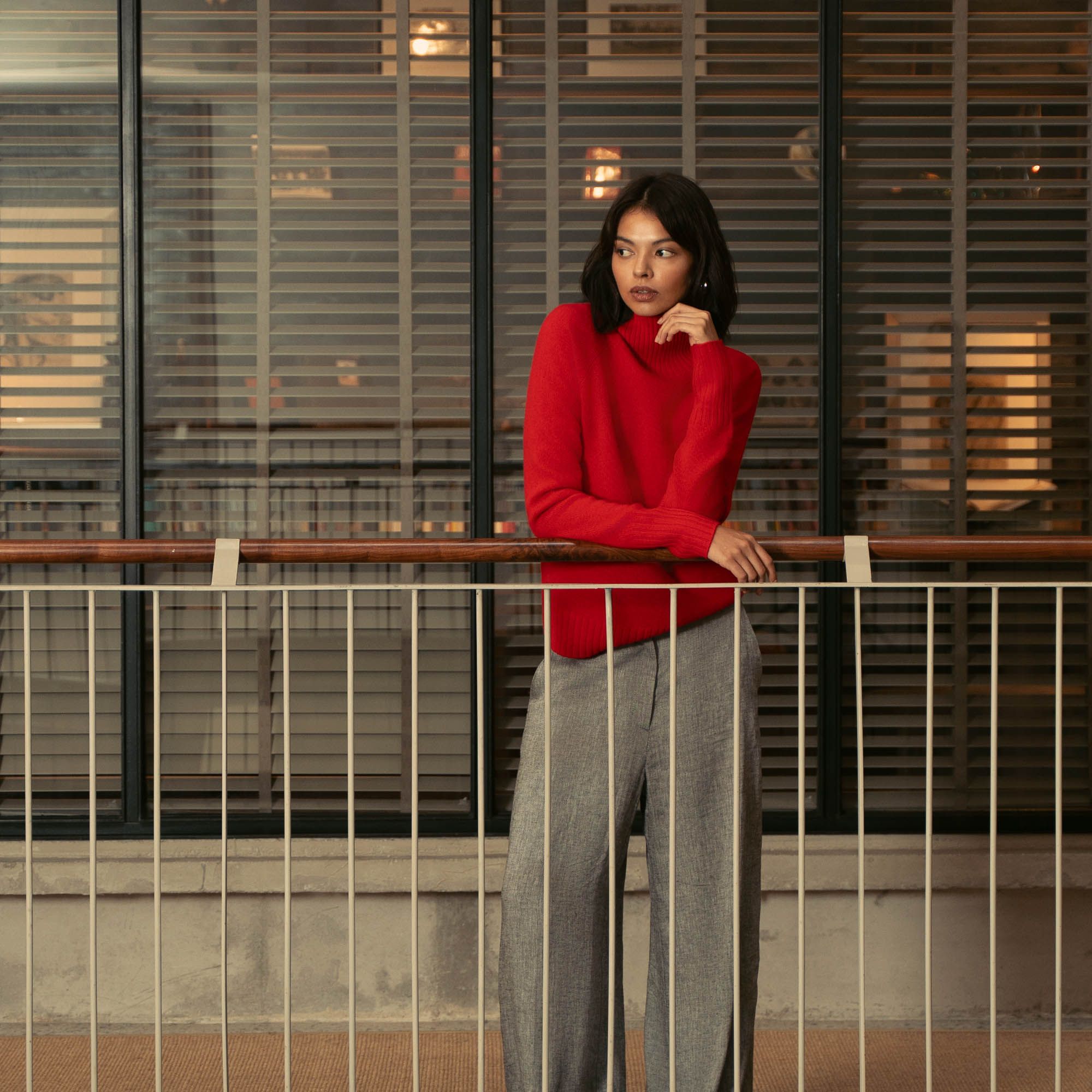 The quintessential turtleneck.
