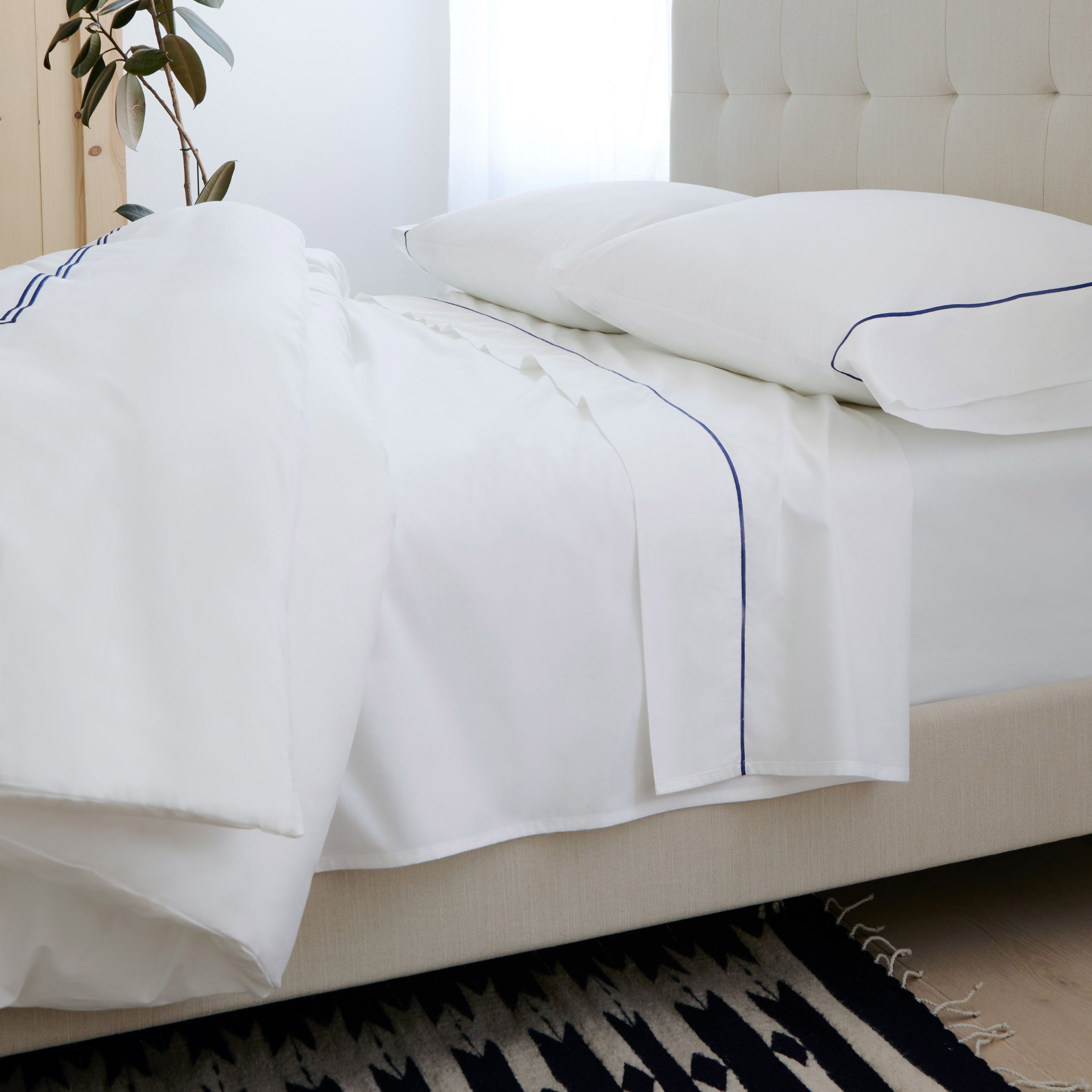 Percale weave.