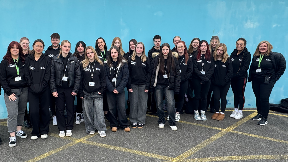 Hairdressing apprentices group photo