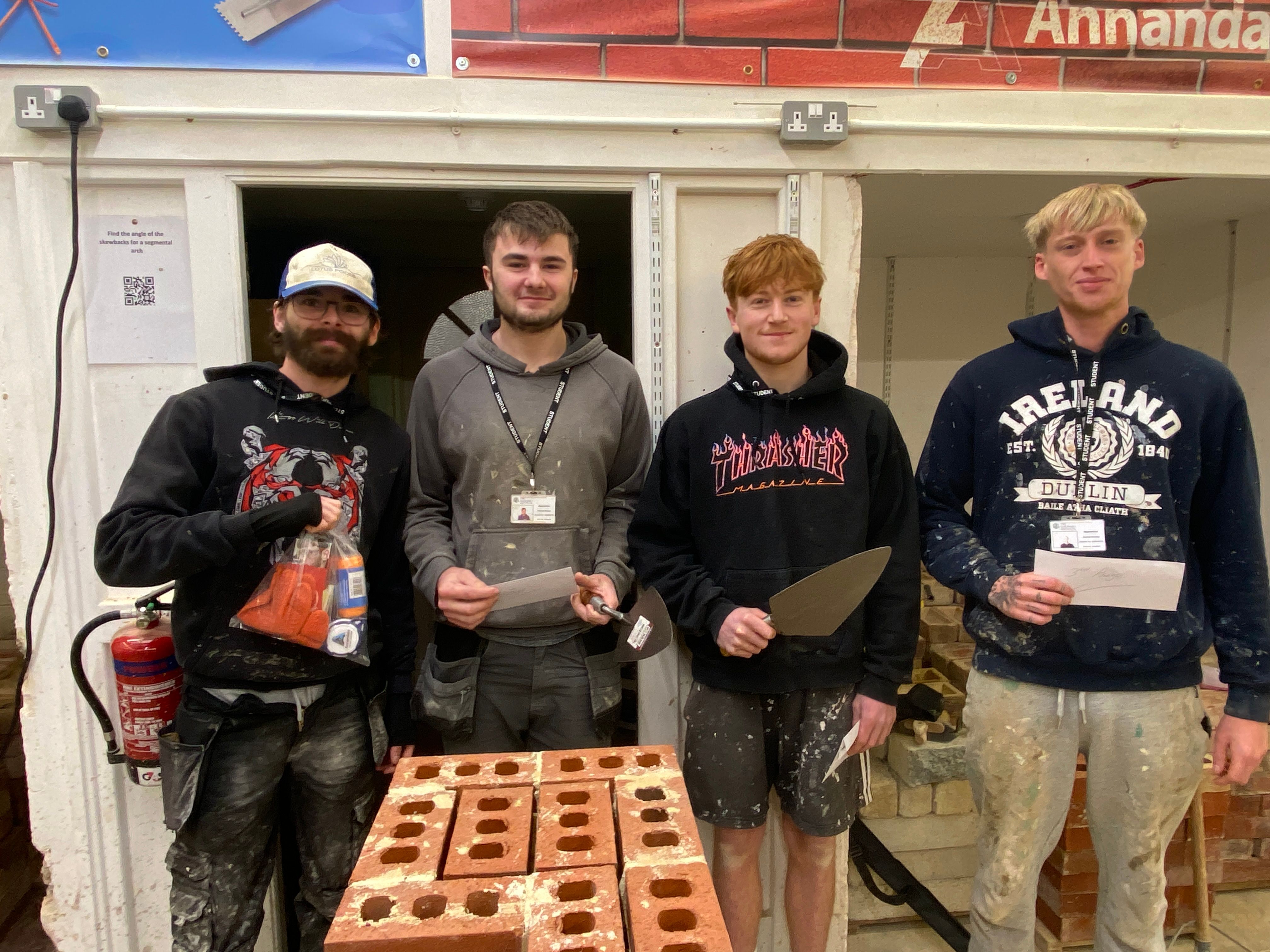 Trowel Trade apprentices 