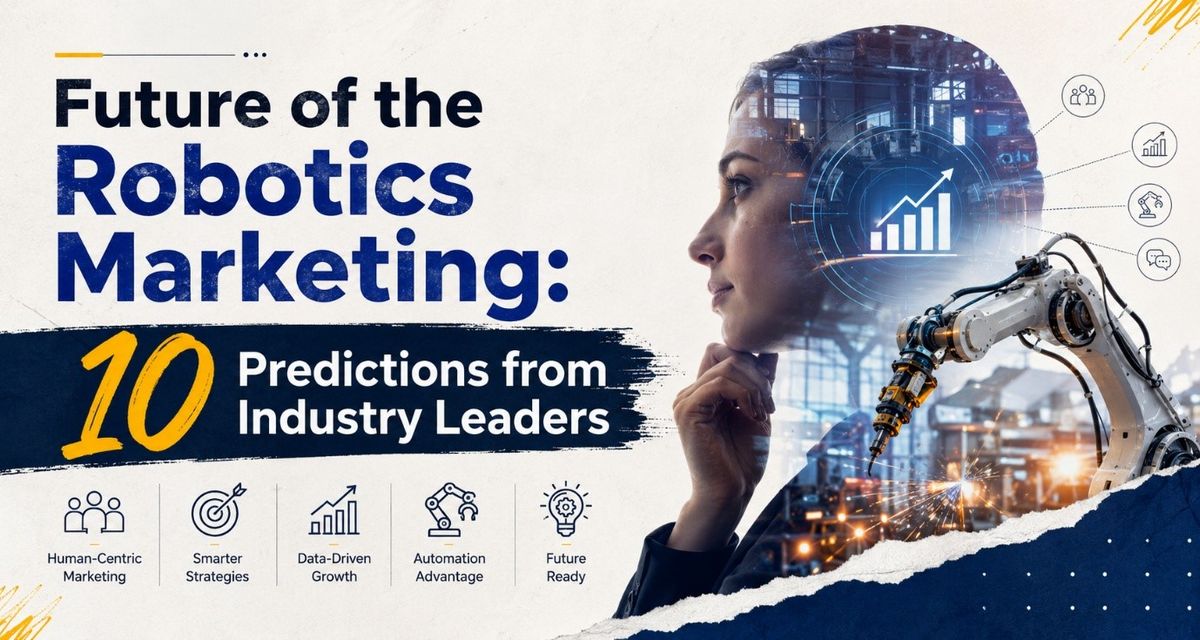 Future of the Robotics Marketing: 10 Predictions from Industry Leaders