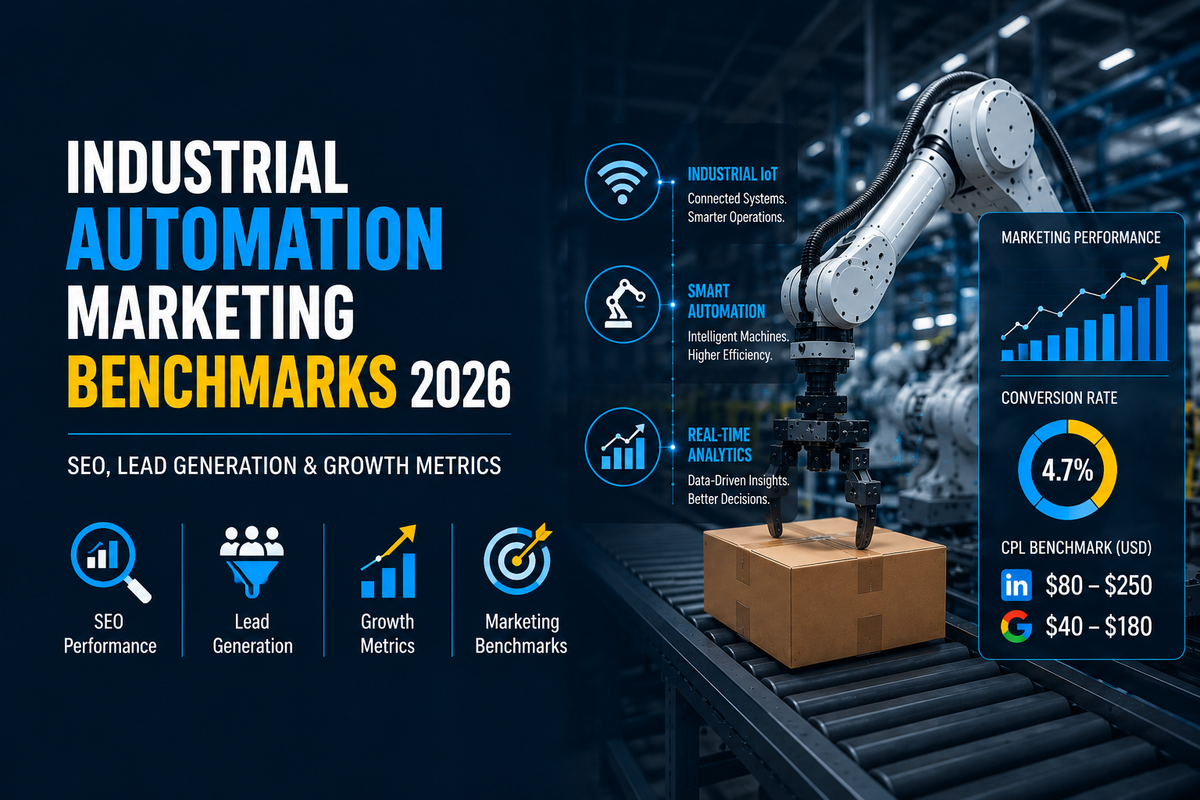 Industrial Automation Marketing Benchmarks 2026