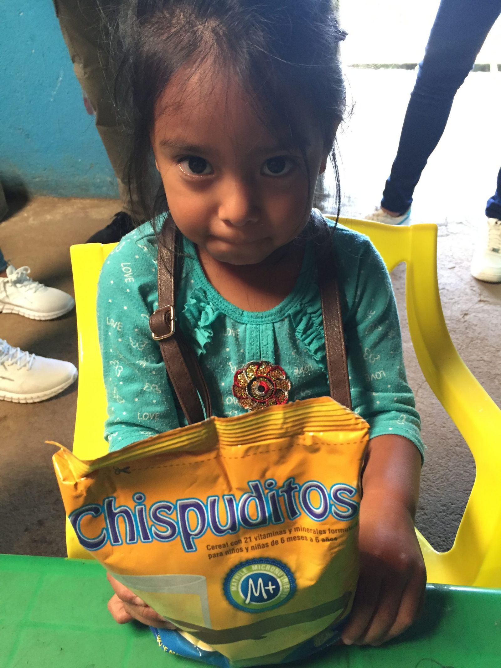 Chispuditos, the fortified supplement, in a classroom community