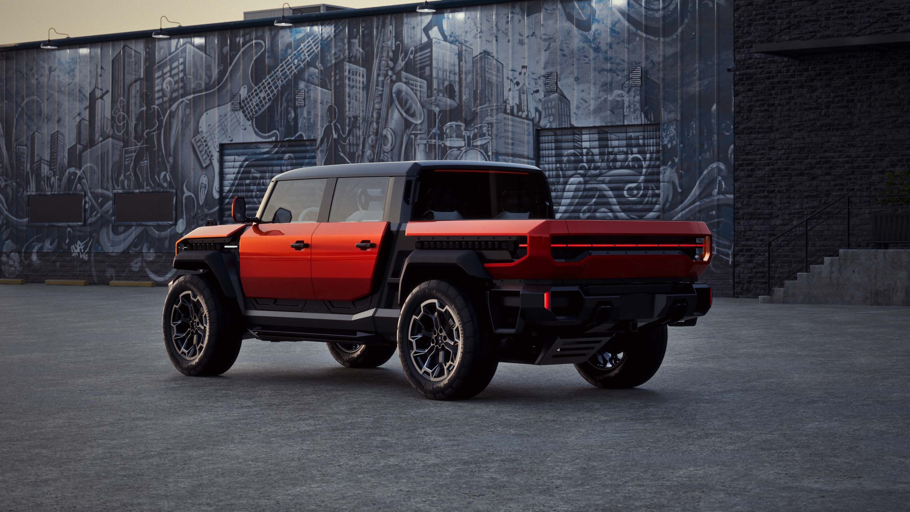 GM imagina el futuro del off-road con el nuevo concepto GMC HUMMER X 11